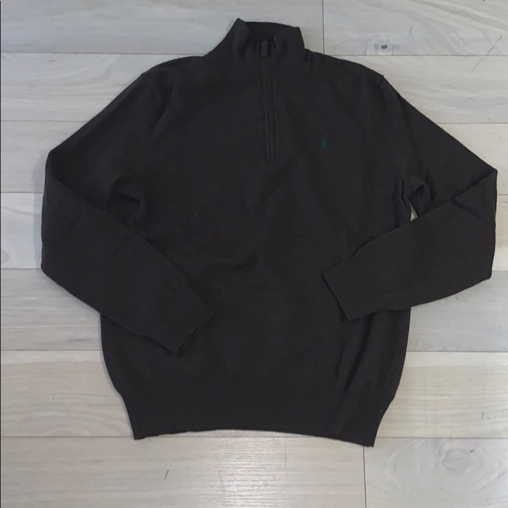 Polo Ralph Lauren 100% Merino Wool quarter zip